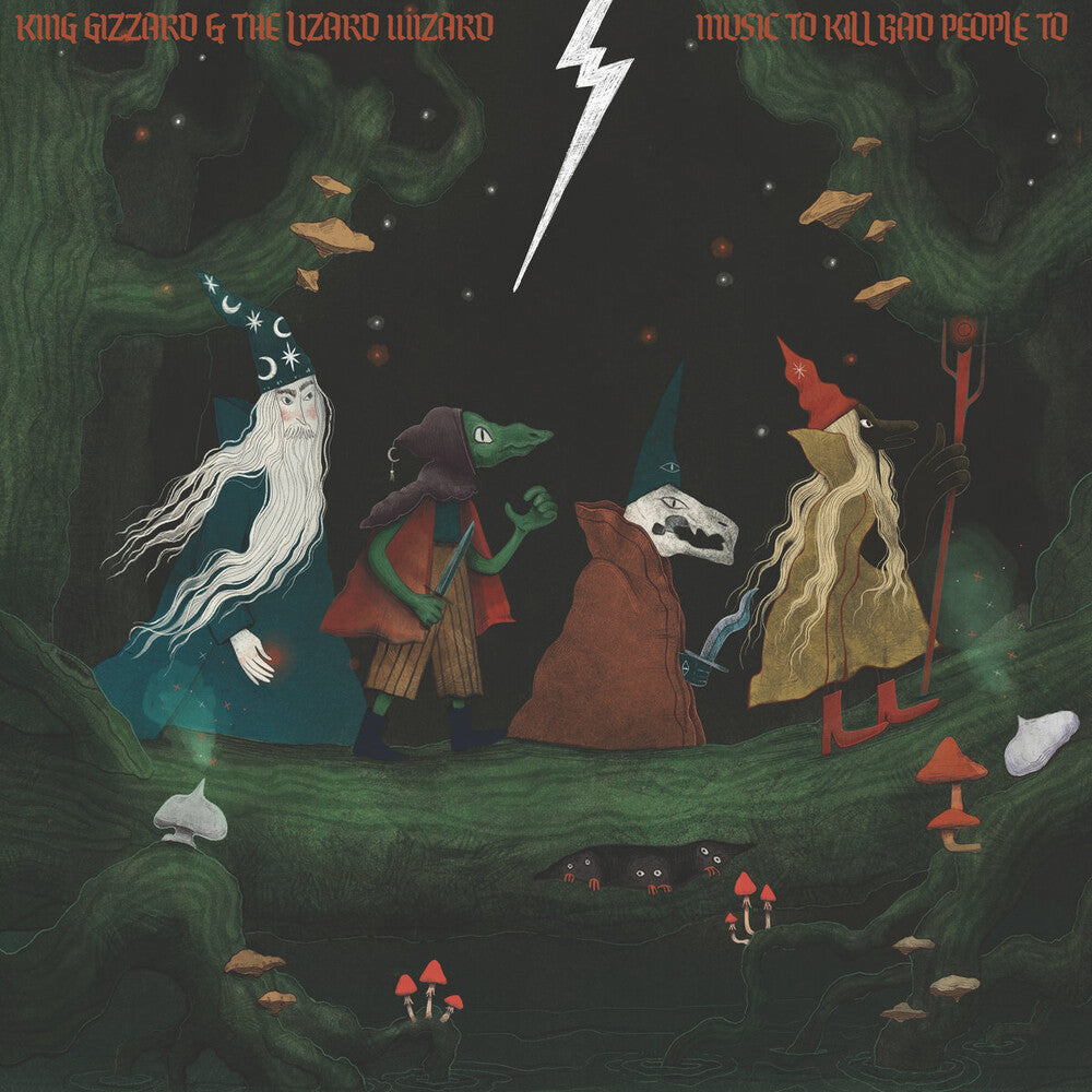 King Gizzard & The Lizard Wizard- Music To Kill Bad People To (Demos Vol. 1) [Colored Vinyl] ( Vinyl )