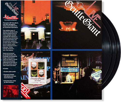 Gentle Giant- Playing the Fool - The Complete Live Experience ( Vinyl )