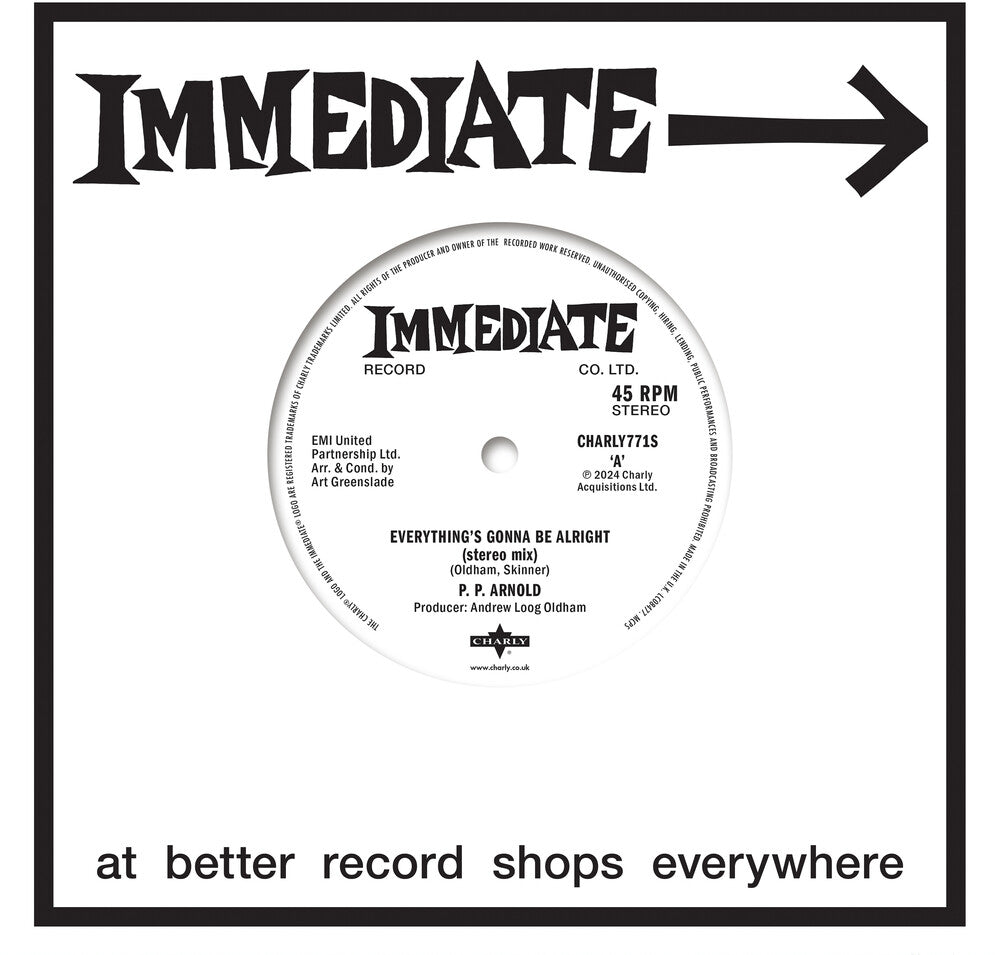 P Arnold .P.- Everything Is Gonna Be Alright / Everything Remix ( Vinyl )