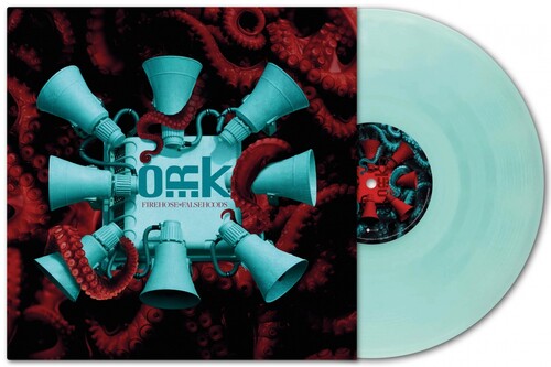 O.R.K.- Firehose Of Falsehoods - 140gm Coke Bottle Green Vinyl ( Vinyl )