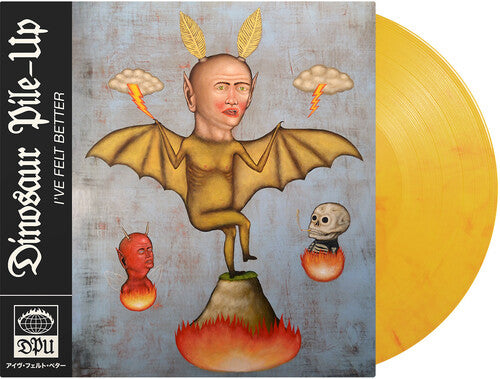 Dinosaur Pile-Up- I'Ve Felt Better - Yellow Flame Marble ( Vinyl )