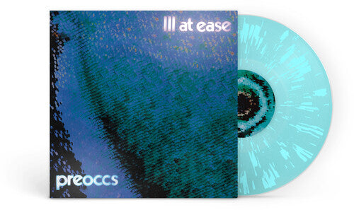 Preoccupations- Ill At Ease (Blue & Pink Splatter) ( Vinyl )