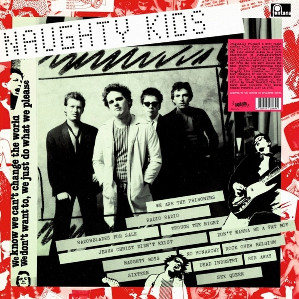 Kids- Naughty Kids [Colored Vinyl] (Spla) (Uk) ( Vinyl )