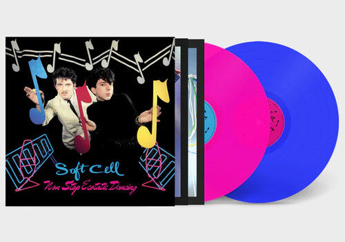 Soft Cell- Non-Stop Ecstatic Dancing - Pink & Blue Colored Vinyl ( Vinyl )