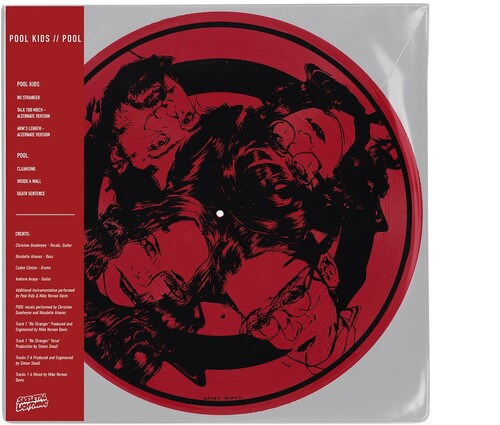 Pool Kids- Pool Kids // Pool - Transparent Red ( Vinyl )