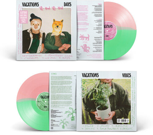 Vacations- Days/Vibes - Pink/Green Vinyl ( Vinyl )