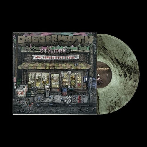 Daggermouth- Stallone - Coke Bottle W/ Black Swirl ( Vinyl )