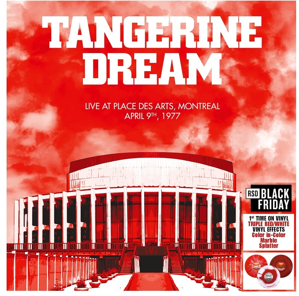 Tangerine Dream- Live At Place Des Arts Montreal April 10 77 [RSD Black Friday 2025] ( Vinyl )