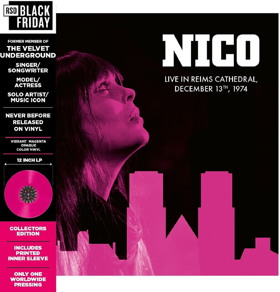 Nico- Live In Reims Cathedral 1974 [RSD Black Friday 2025] ( Vinyl )