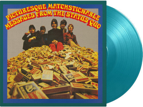 Status Quo- Picturesque Matchstickable Messages From The Status Quo - Limited 180-Gram Turquoise Colored Vinyl ( Vinyl )