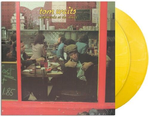 Tom Waits- Nighthawks at the Diner (Anniversary Edition) - Yellow Marble Vinyl ( Vinyl )
