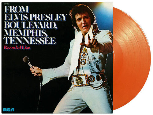 Elvis Presley- From Elvis Presley Boulevard Memphis - Limited 180-Gram Orange Colored Vinyl ( Vinyl )