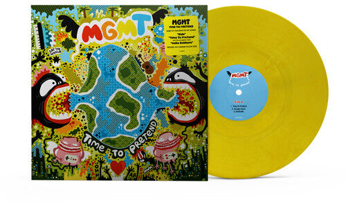 MGMT- Time To Pretend - Banana Yellow ( Vinyl )