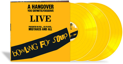 Bowling for Soup- A Hangover You Definitely Deserve (Live) ( Vinyl )