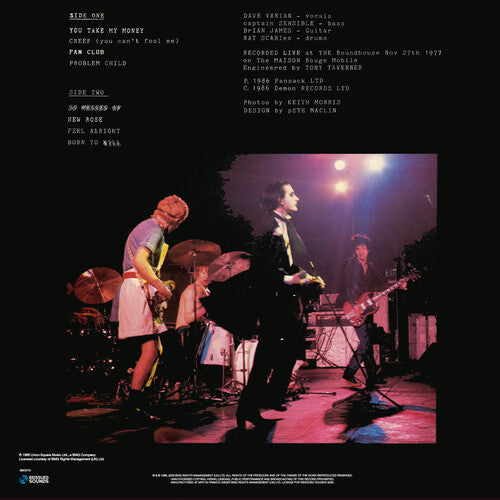 The Damned- Not The Captain's Birthday Party ( Vinyl )