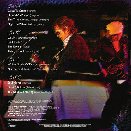 Glenn Hughes- Live In Australia - Limited Splatter Green Vinyl ( Vinyl )