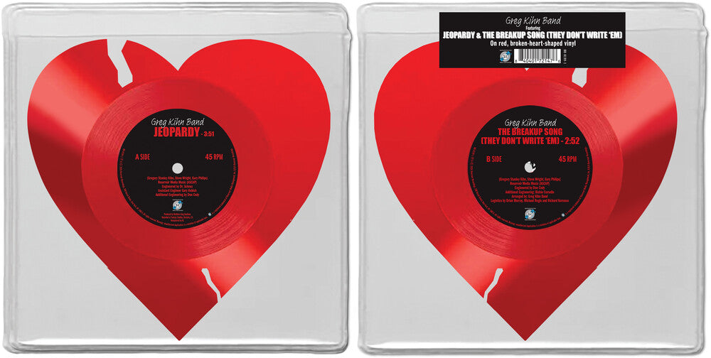 Greg Kihn Band- Jeopardy/Breakup Song (They Don't Write 'em) [Limited Edition] ( Vinyl )