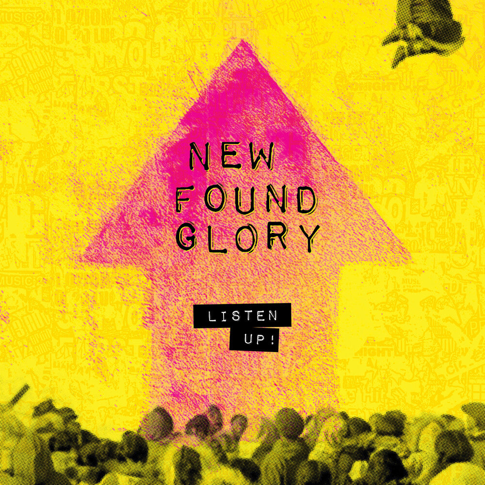 New Found Glory- Listen Up! [Tropical Sunset Deluxe Marble LP] ( Vinyl )