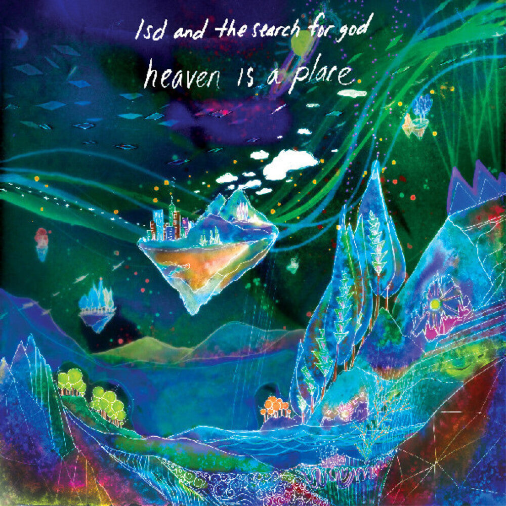 Lsd and the Search for God- Heaven Is A Place (DELUXE EDITION) [Blue Dream Vinyl, 24x24 poster, foil cover] ( Vinyl )