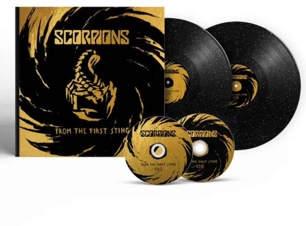 Scorpions- From The First Sting (W/Cd) (Blk) [Colored Vinyl] [Deluxe] ( Vinyl )