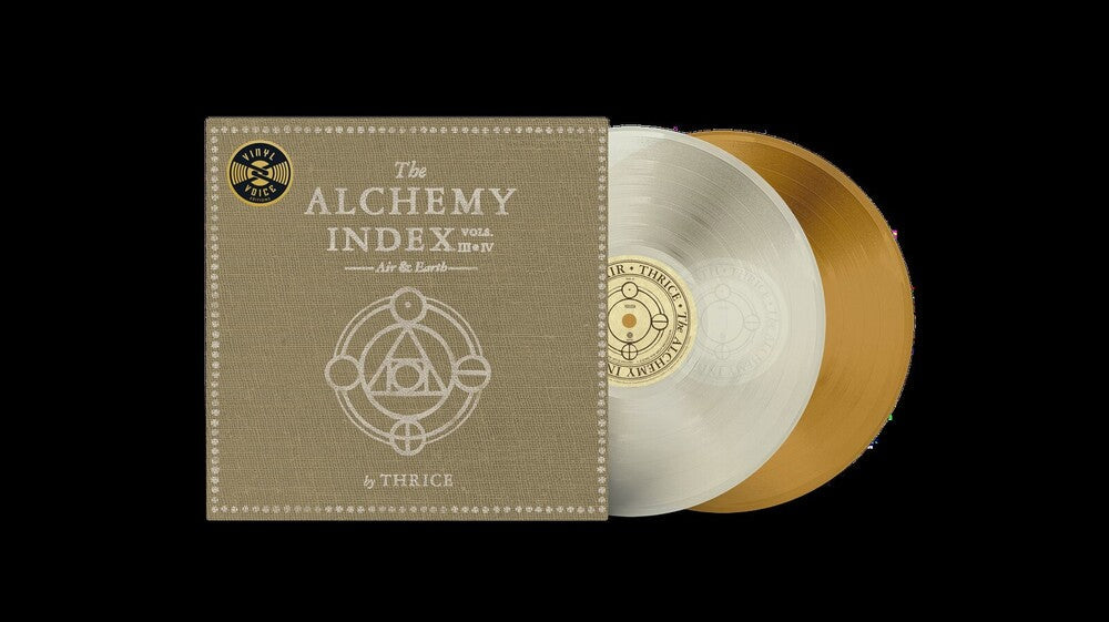 Thrice- The Alchemy Index, Vols. III & IV [Milky Clear & Translucent Tan] ( Vinyl )
