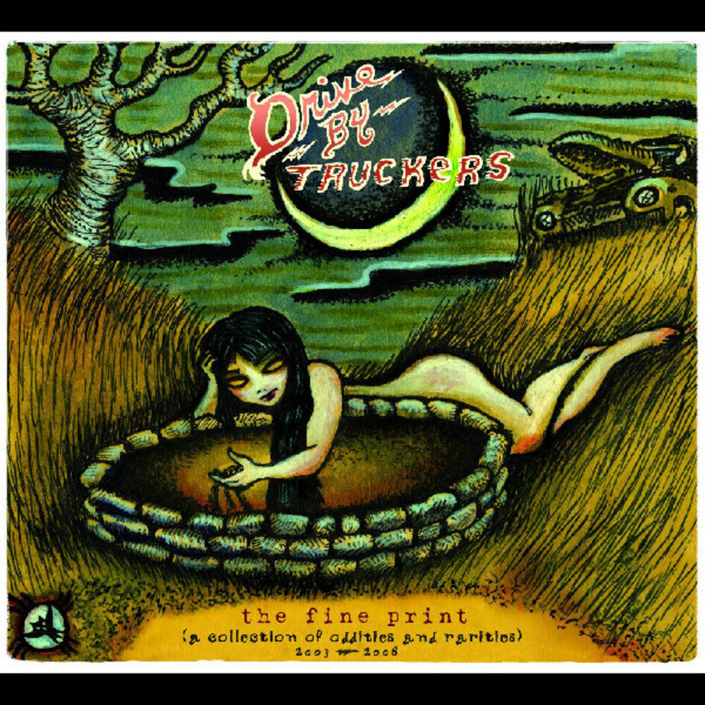 Drive-By Truckers- Fine Print (Blue) [Colored Vinyl] (Gate) ( Vinyl )