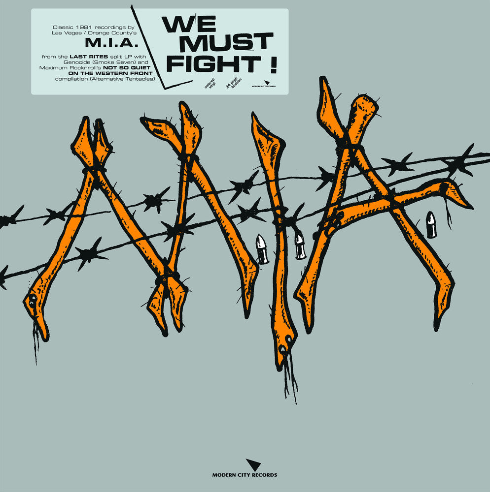 M.I.A.- We Must Fight - Hand-Screened Cover Version [Colored Vinyl] ( Vinyl )