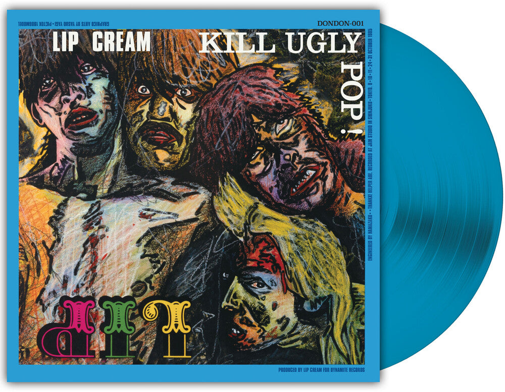 Lip Cream- Kill Ugly Pop [Royal Blue LP] ( Vinyl )