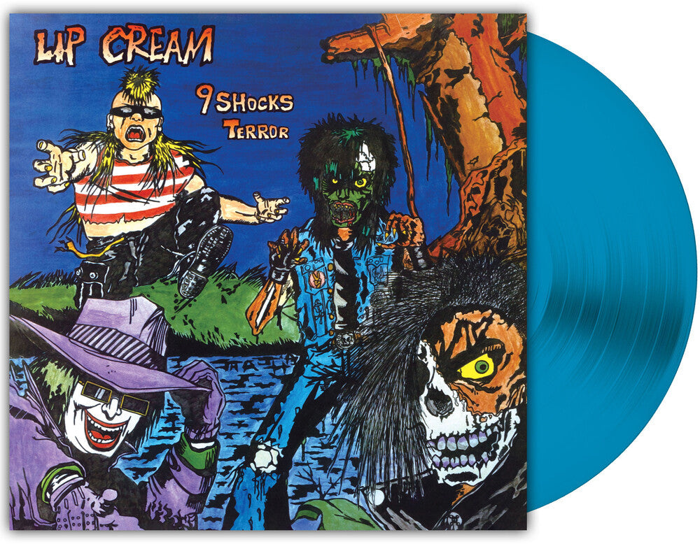Lip Cream- 9 Shocks Terror [Royal Blue] ( Vinyl )