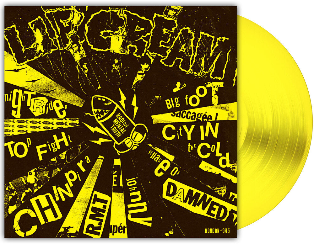 Lip Cream- Big Foot Cassette [Highlighter Yellow LP] ( Vinyl )