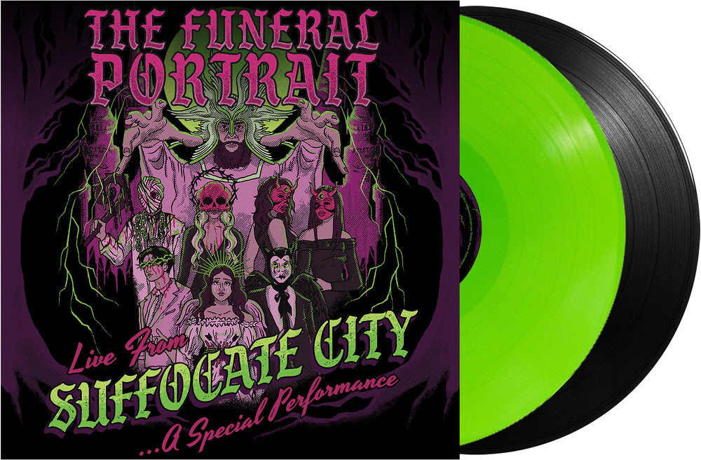 Funeral Portrait- Live From Suffocate City - Lime/Black (Blk) [Colored Vinyl] ( Vinyl )