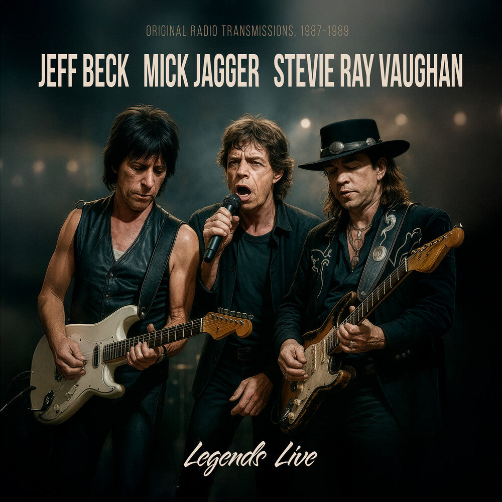 Jeff Beck / Mick Jagger / Stevie Ray Vaughan- Legends Live [Clear Vinyl] ( Vinyl )