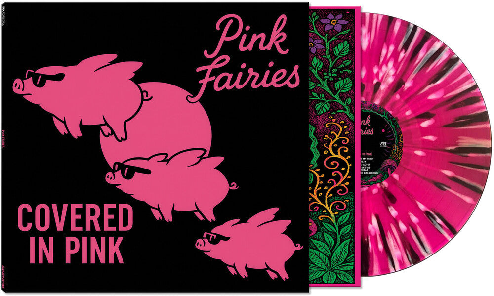 Pink Fairies- Covered in Pink [Splatter Vinyl] ( Vinyl )
