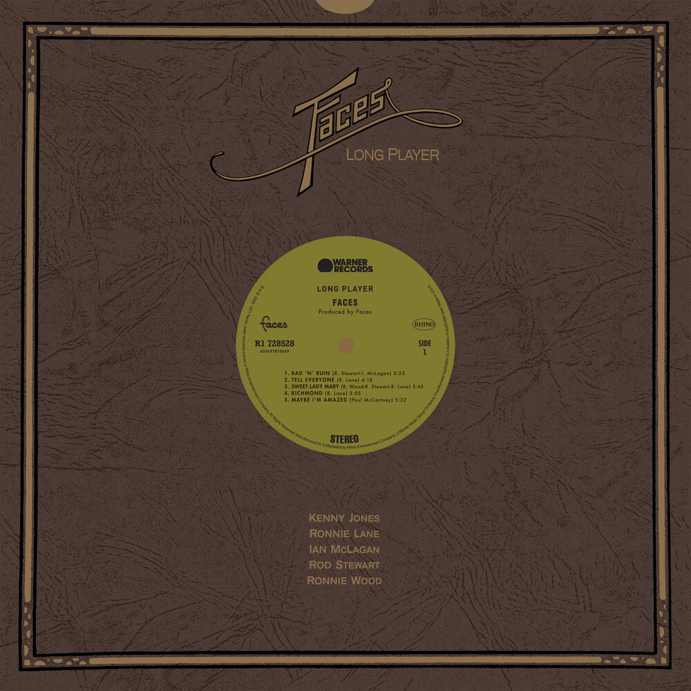Faces- Long Player (SYEOR 2026) [Limited Edition] ( Vinyl )