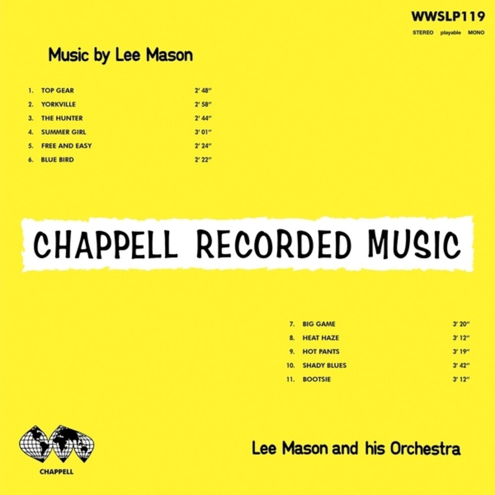 Lee Mason- Music By Lee Mason (1971) ( Vinyl )