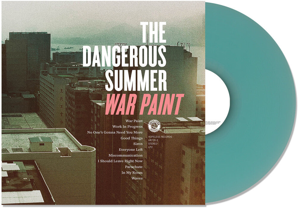 Dangerous Summer- War Paint - Blue (Blue) [Colored Vinyl] ( Vinyl )