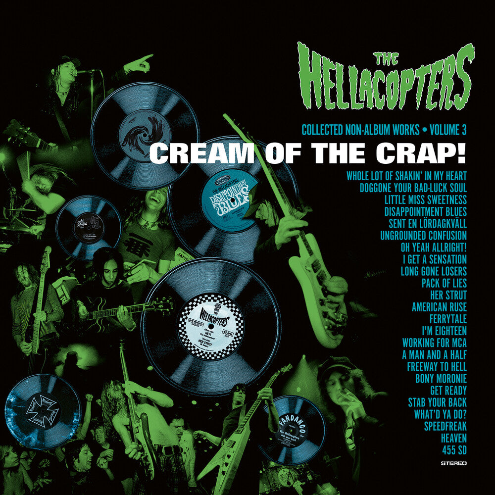 Hellacopters- Cream Of The Crap: Collected Non-Album Works Vol. 3 (Translucent Green Vinyl) ( Vinyl )