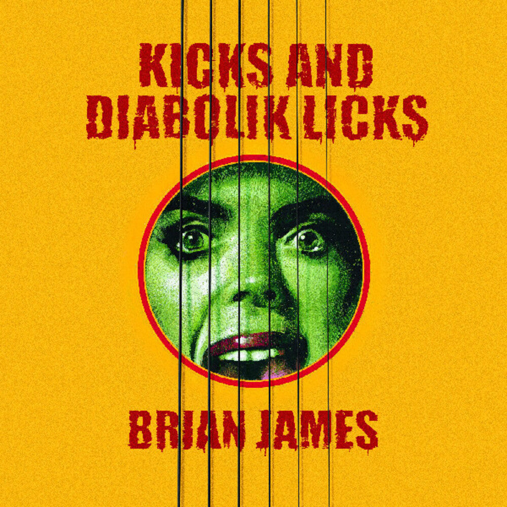 Brian James- Kicks And Diabolik Licks [Colored Vinyl] (Ylw) ( Vinyl )