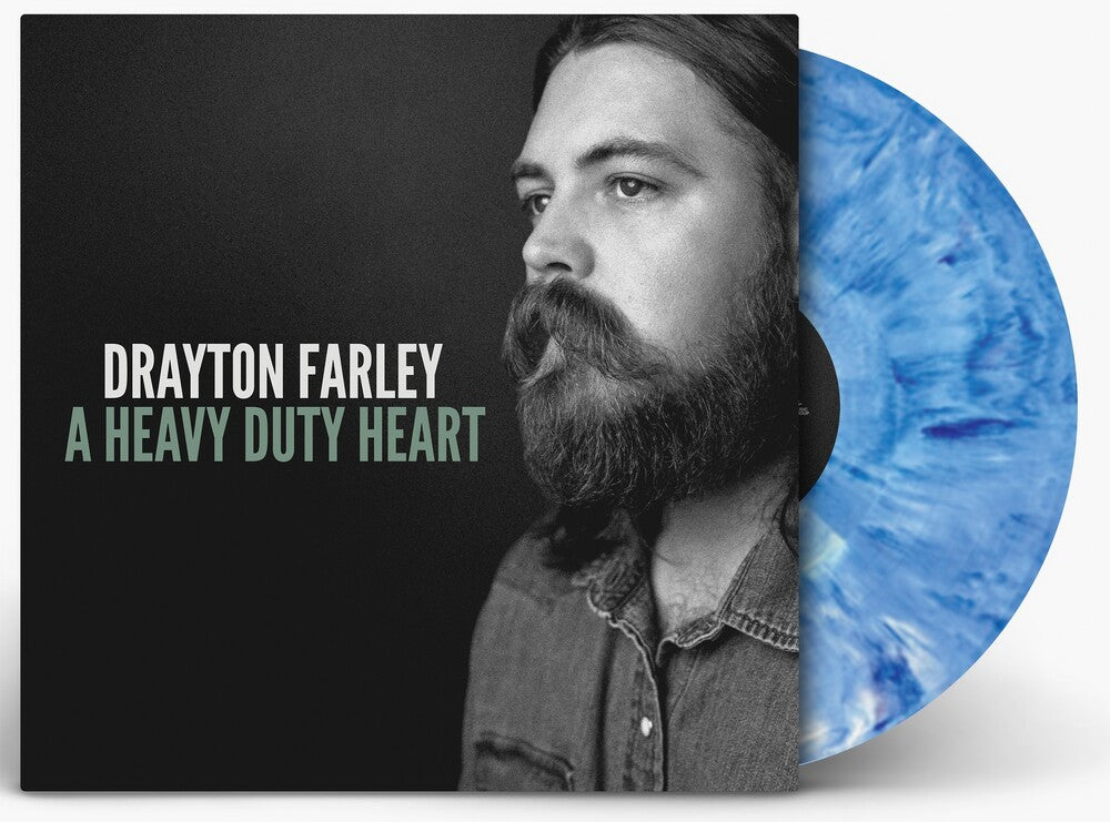 Drayton Farley- A Heavy Duty Heart [Indie Exclusive Cookie Monster Blue] ( Vinyl )