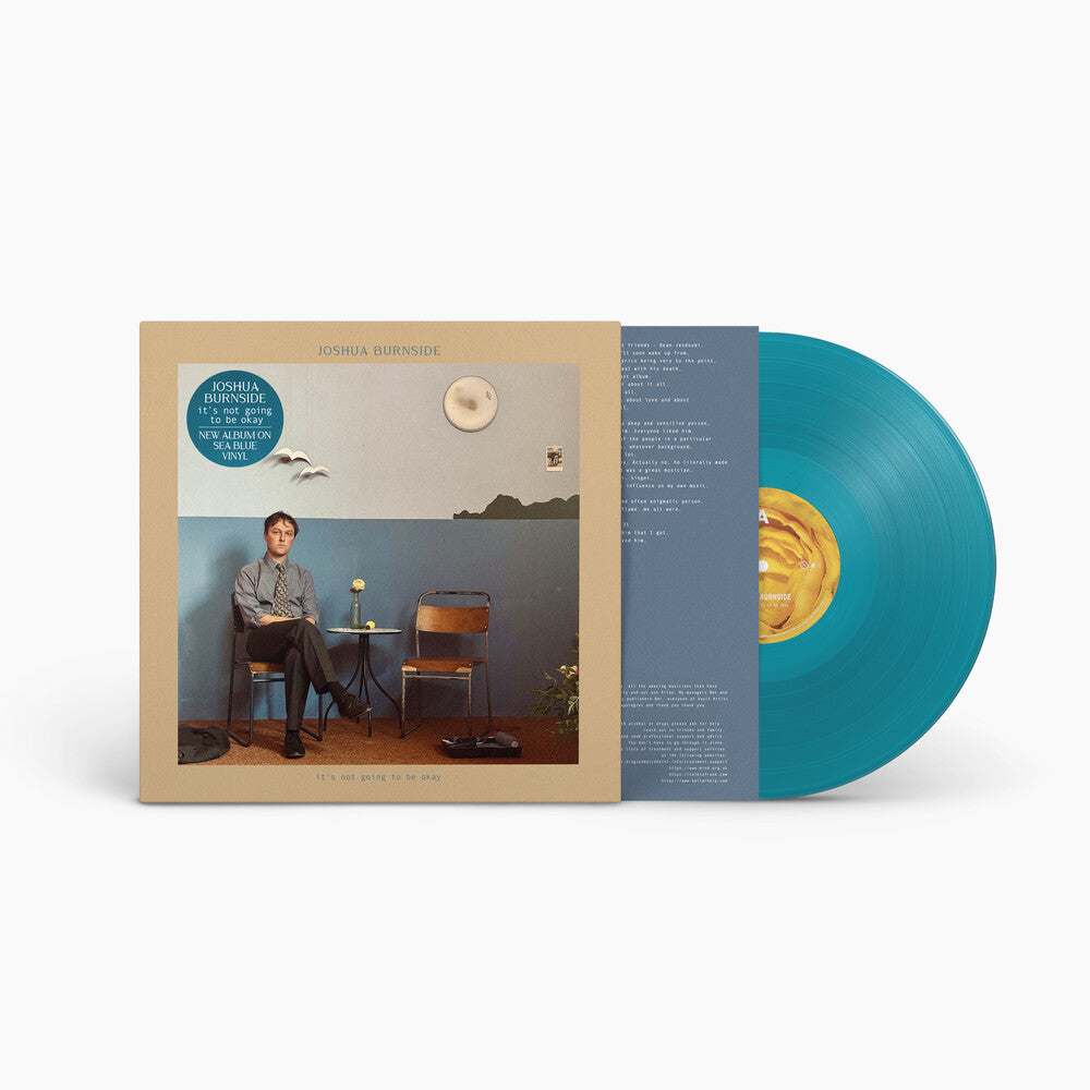 Joshua Burnside- It's Not Going To Be Okay (Blue) [Colored Vinyl] (Ofgv) ( Vinyl )