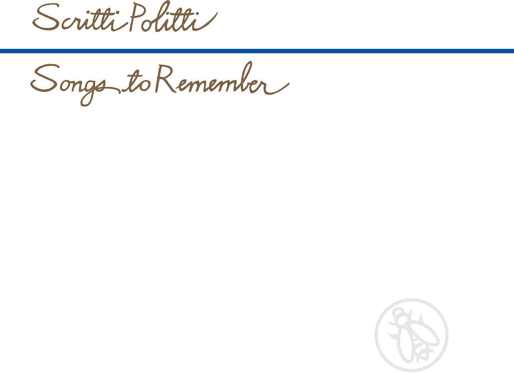 Scritti Politti- Songs To Remember (PREORDER) ( Vinyl )
