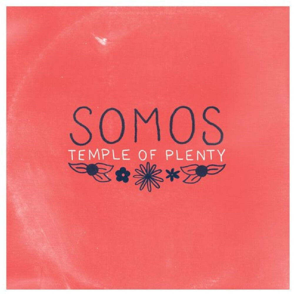 Somos- Temple Of Plenty - Red & Sea Glass Blue Splash (PREORDER) ( Vinyl )