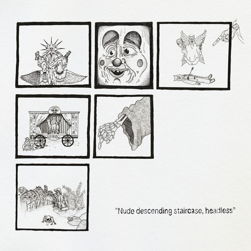 Teen Suicide- Nude Descending Staircase Headless - Gray [Colored Vinyl] (PREORDER) ( Vinyl )