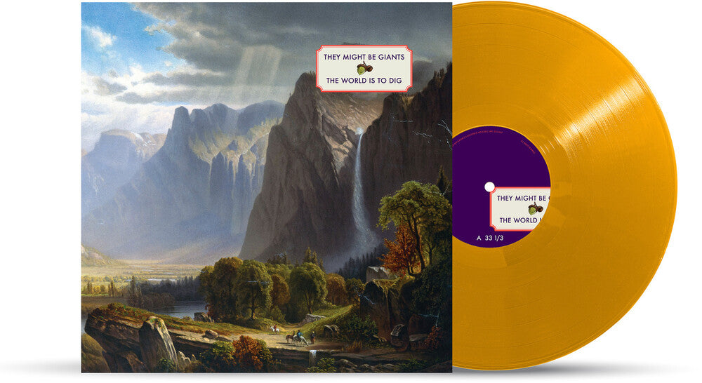 They Might Be Giants- World Is To Dig [Colored Vinyl] [180 Gram] (Ylw) (PREORDER) ( Vinyl )