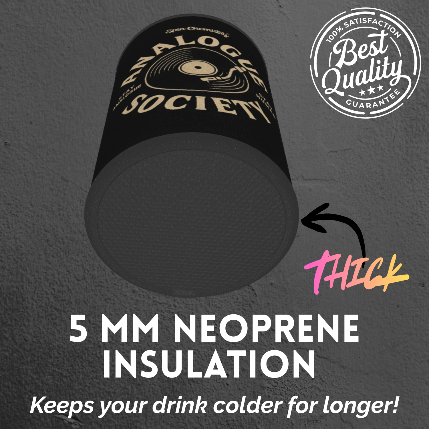Deluxe Stubby Holder (Analogue Society)