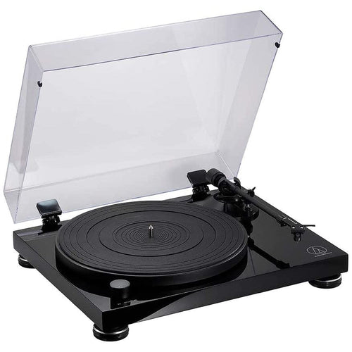 Audio-Technica AT-LPW50PB Belt Drive Turntable (Piano Black) [Tech & Turntables]