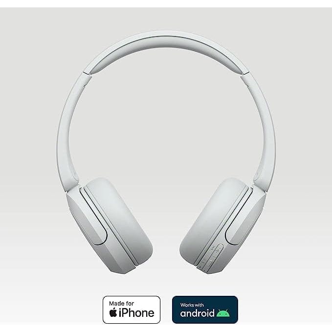 Sony WH-CH520 Wireless Bluetooth Headphones, White [Accessories]