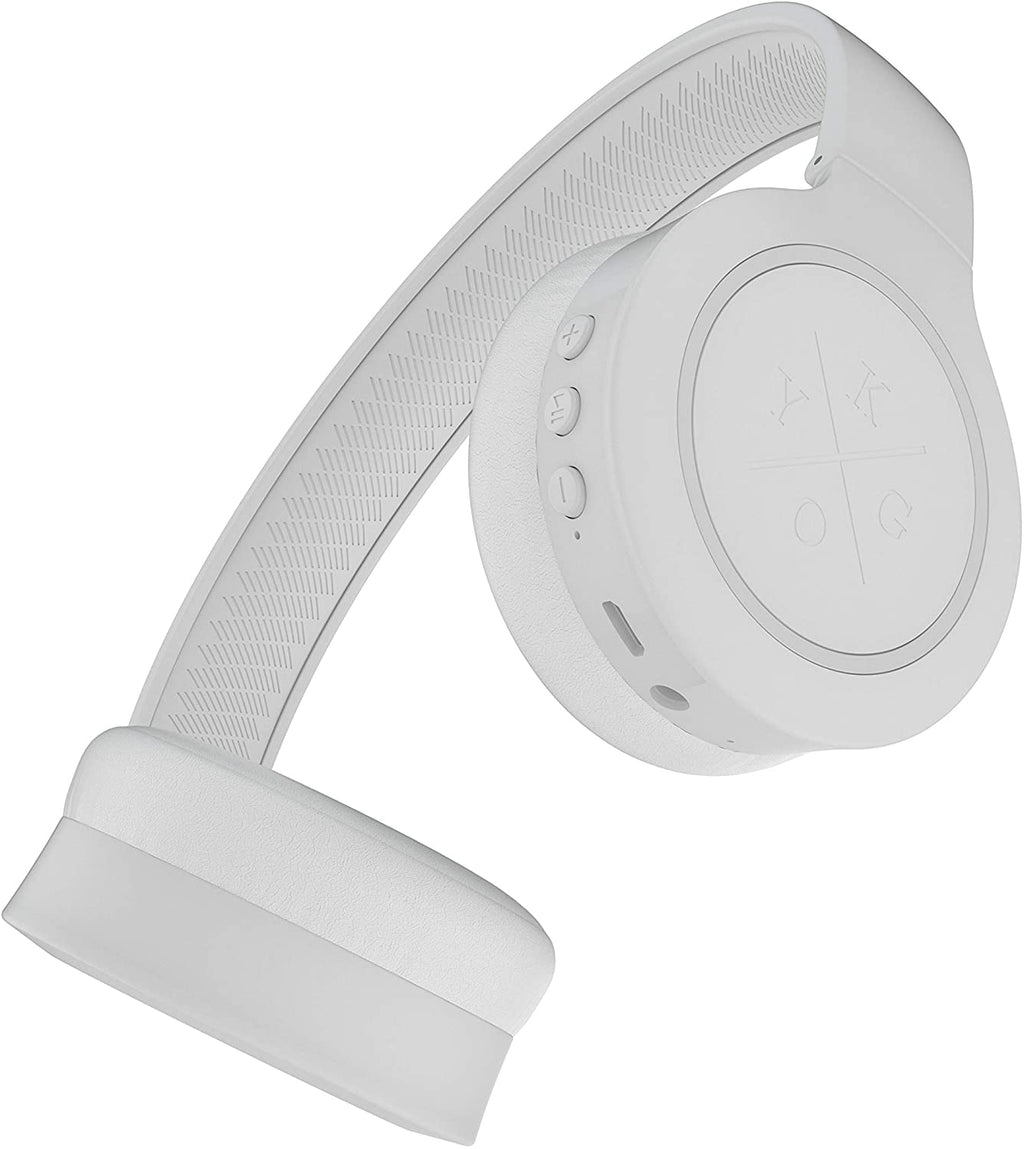 KYGO A4/300 WIRELESS BLUETOOTH 4.2 ON EAR HEADPHONES - WHITE [ACCESSORIES]