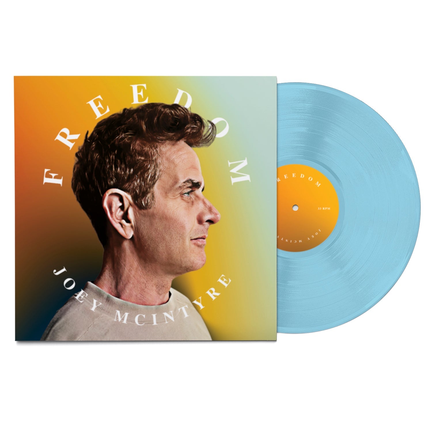 Joey McIntyre- Freedom (Baby Blue Vinyl) ( Vinyl )