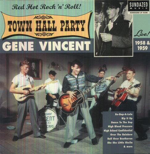 Gene Vincent- Live At Town Hall Party 1958 and 1959 ( Vinyl )